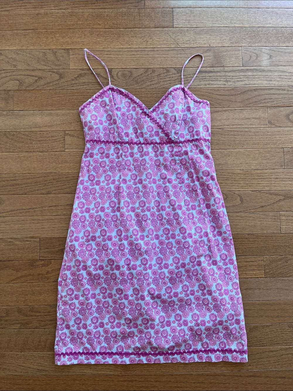 Xhilaration Pink Floral Slip Dress
